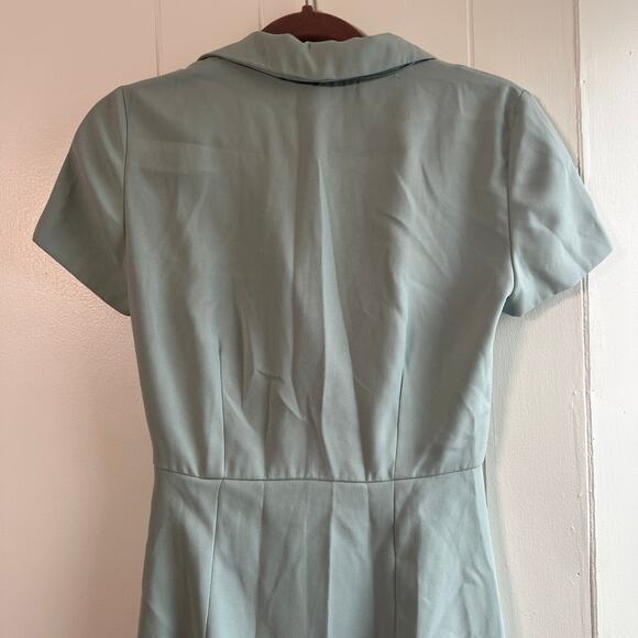 Mango Light Blue Mini Dress - Picture 12 of 12